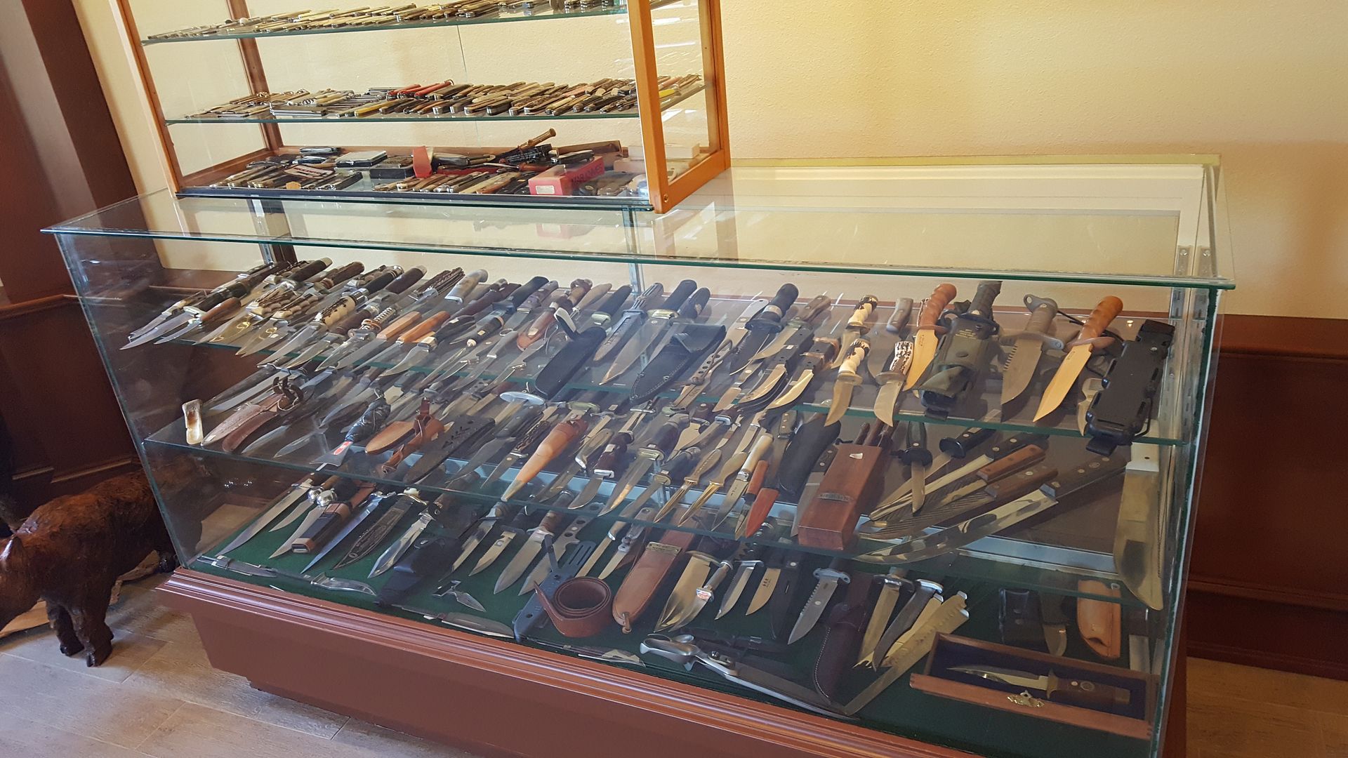 The Randall Made Knives Museum in Orlando FL My personal knife and